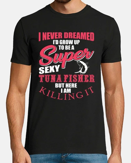 T-shirt pescatore di tonno