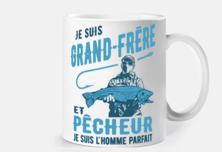 Tazza pescatore e fratello maggiore