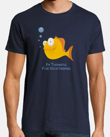 T-shirt pesce carino e divertentitente