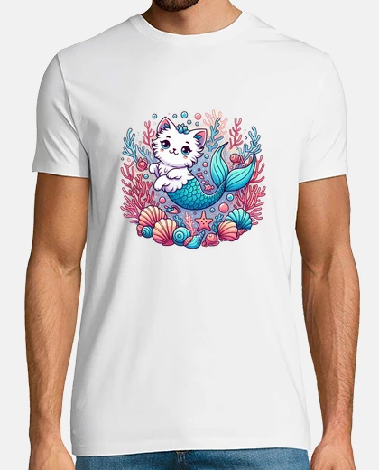 T-shirt pesce gatto