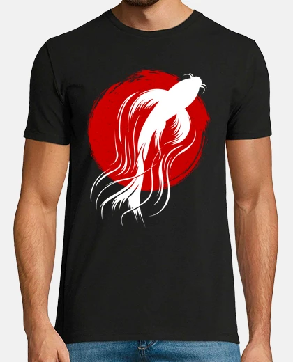 T-shirt pesce giapponese