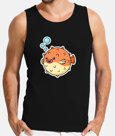 T-shirt pesce palla fugu