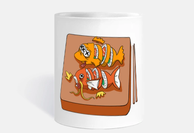 Tazza pesce sushi