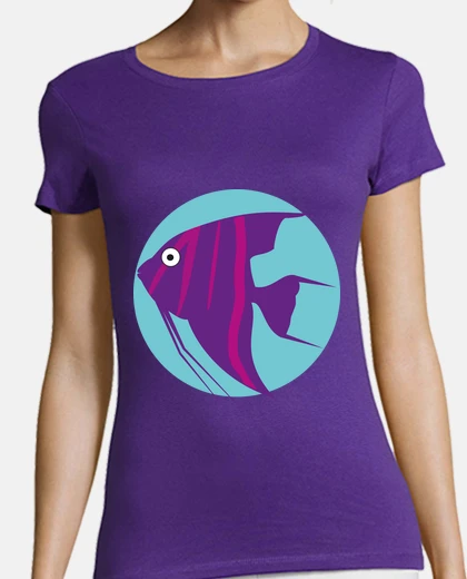 T-shirt pesce tropicale