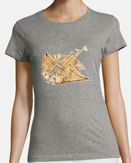 T-shirt pesci angelo, angelo squalo t-shirt donna