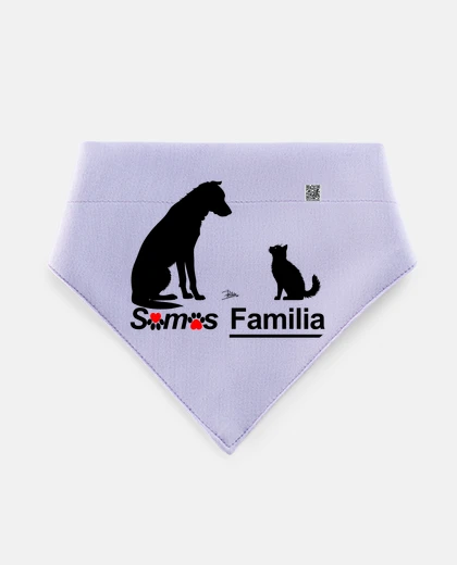 Mascotas pet bandana - we are family