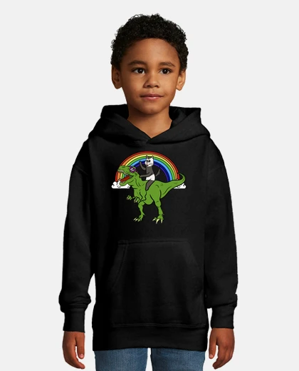 Kids pet ferret tyrannosaurus rex