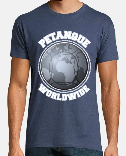 Camiseta petanca en todo el mundo