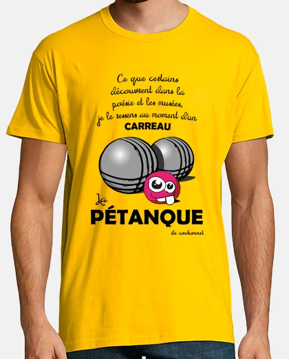 Tee-shirt pétanque