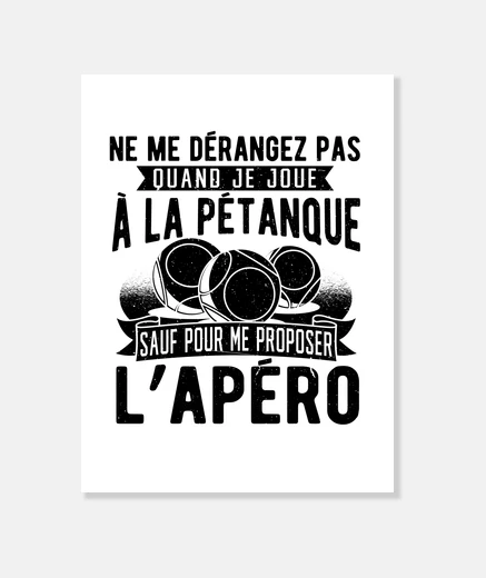 Tableau Petanque