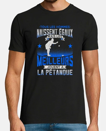 Tee-shirt Petanque Cadeau Humour  Pétanque