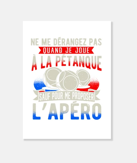 Wall petanque petanque