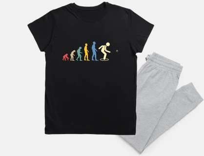 petanque evolution man humor
