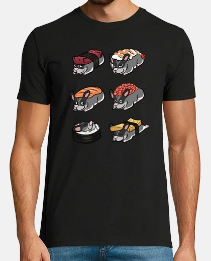 Tee-shirt petauro sucre sushi nigiri