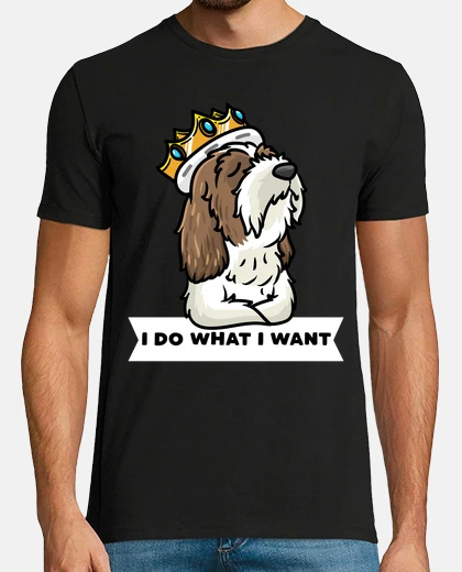 T-shirt petit basset griffon vendeen cane