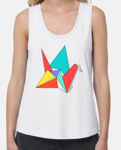 Tee-shirt petit oiseau tout en couleur