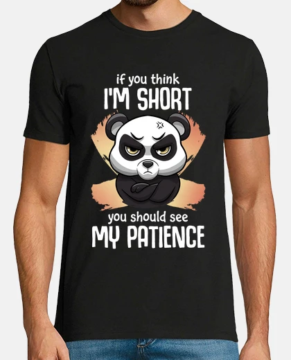 Tee-shirt petit panda impatient