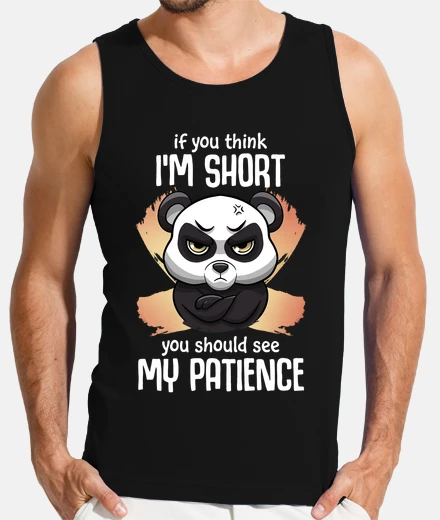 Tee-shirt petit panda impatient