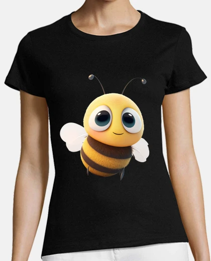Tee-shirt petite abeille mignonne adorable humori