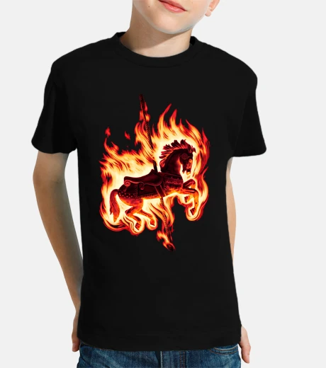 Vêtements petite chemise cheval arre