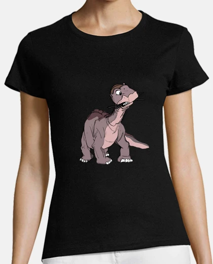 Tee-shirt petite recherche de pieds dans de la terre before time