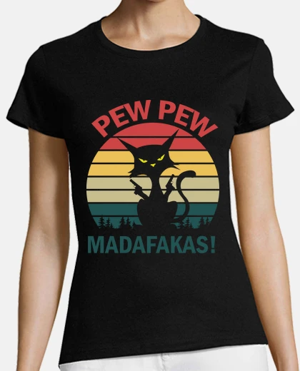 T-shirt pew pew fadafaka
