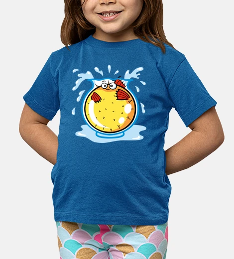 Ropa Pez Globo en Pecera