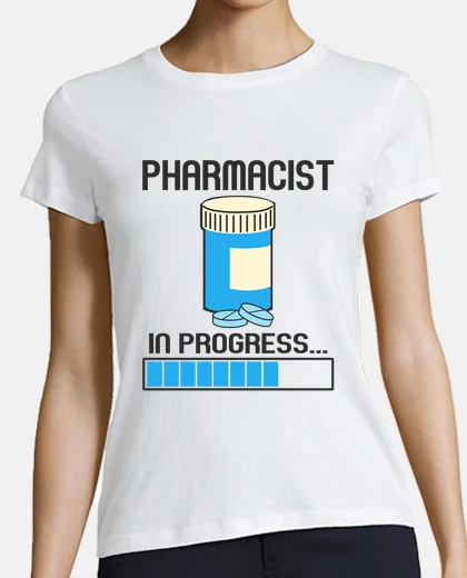 Tee-shirt pharmacien pharmacologue santé prescription