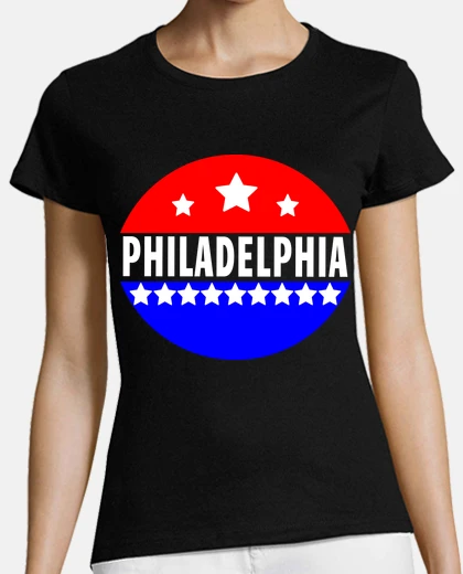 Tee-shirt PHILADELPHIA USA AMERIQUES PATRIOTE