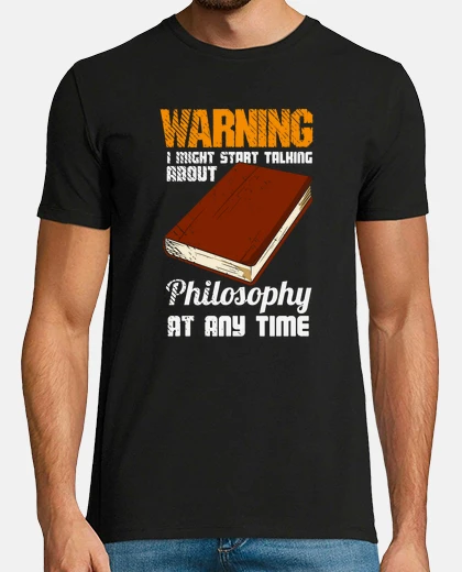 Tee-shirt philosophe penseur libre-penseur philosophe
