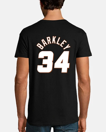 Camiseta Phoenix Suns Barkley. Pecho y espalda