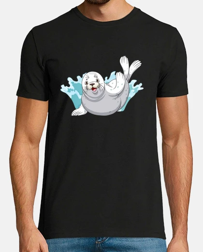 Tee-shirt phoque phoque phoque otarie