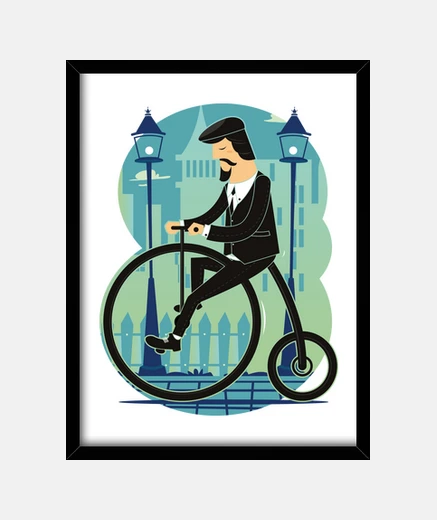 Cadre photo cyclistes cyclisme vélos