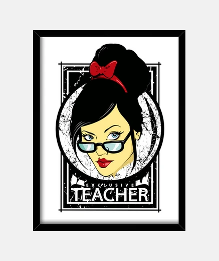 Cadre photo professeur sexy professeurs vintage pin up girl rockabilly