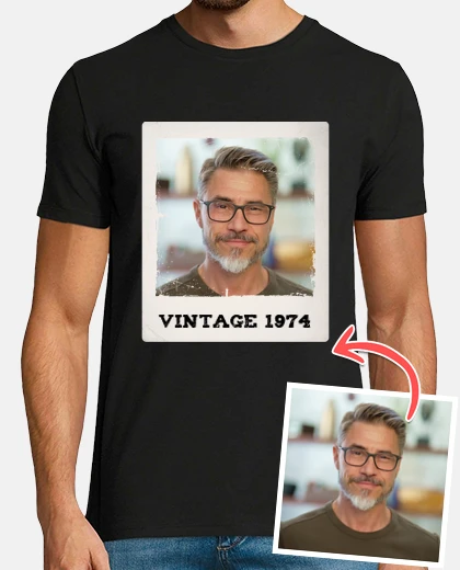 photo vintage cadeau personnalisé