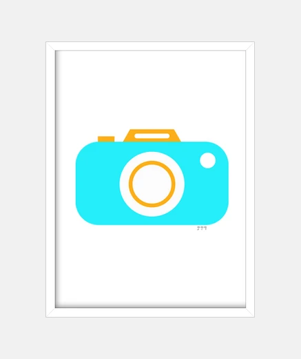 Framed photographic camera