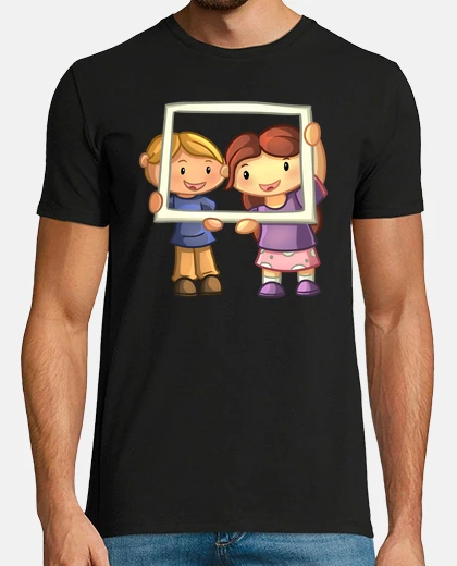 Camiseta Photography Kids Holding Frame