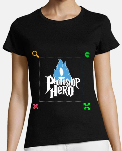Tee-shirt photoshop héros
