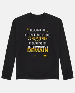 Sweat shirts Phrase comique Livraison Gratuite Tostadora.fr