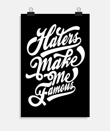 Poster phrases - textes originaux dans un style rétro vintage - citation