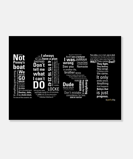 Tableau phrases de la série tv clessique