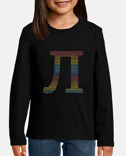Kids pi number, binary code, computers, physics,