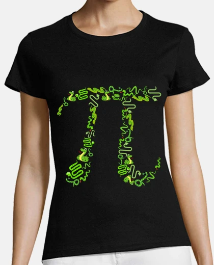 Tee-shirt pi thon pi day serpent python drôle