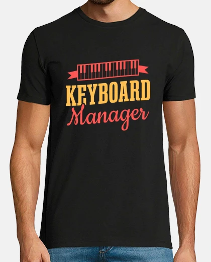 T-shirt Pianist Musicial Keyboard Manager Piano
