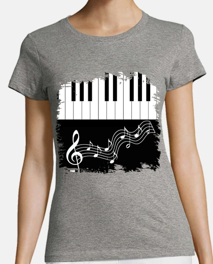 T-shirt pianist piano conservatory scores to personalize