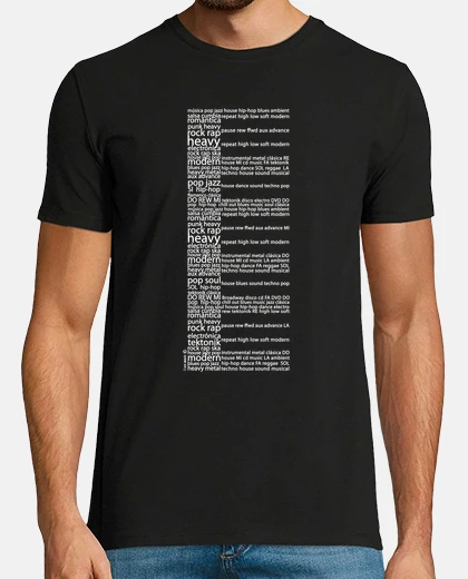 Camiseta Piano