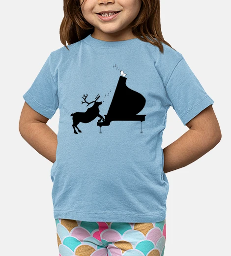 Kids piano deer