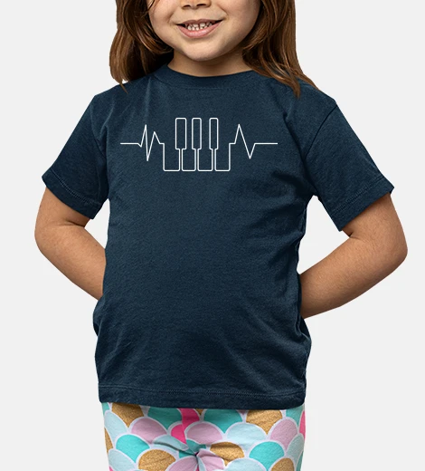 Kids piano electrocardiogram
