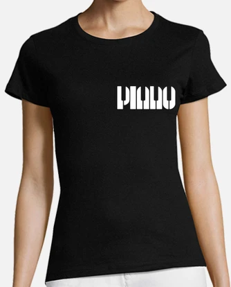 Camiseta blanca con letras negras mujer online