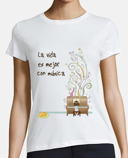 Camiseta Piano magic
